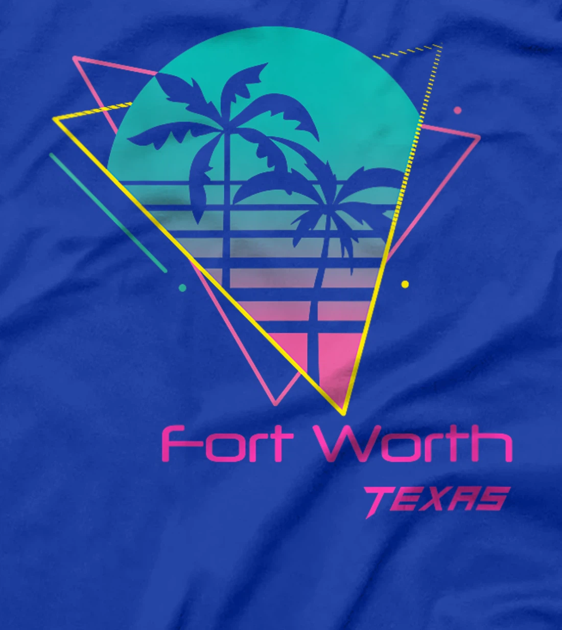 Womens Retro Fort Worth Texas T-Shirt