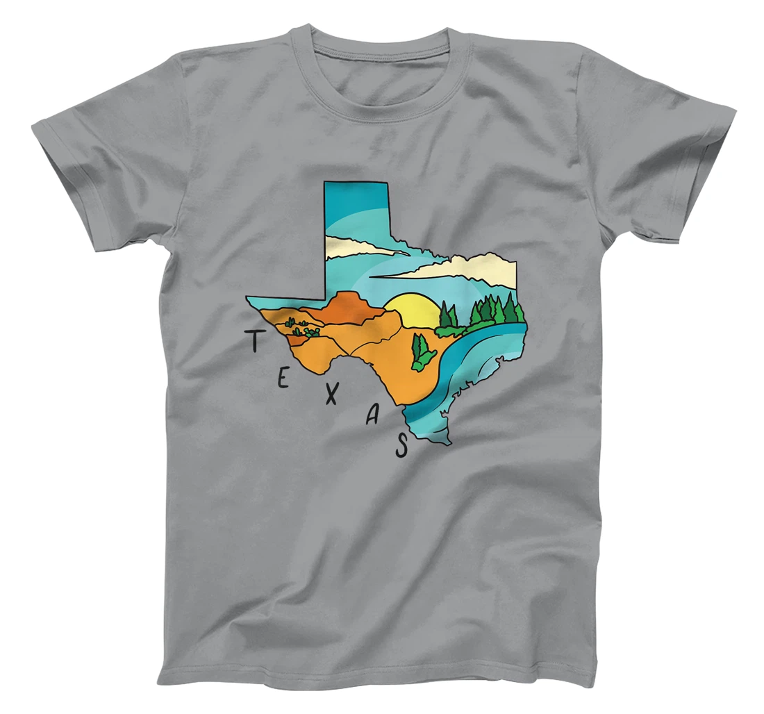 Texas TX United States Proud Texan T-Shirt