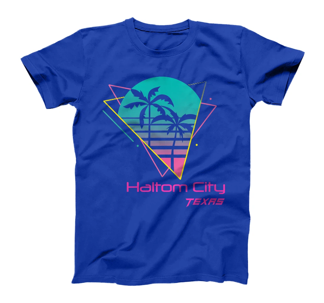 Womens Retro Haltom City Texas T-Shirt