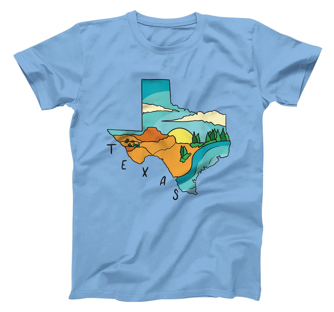 Texas TX United States Proud Texan T-Shirt