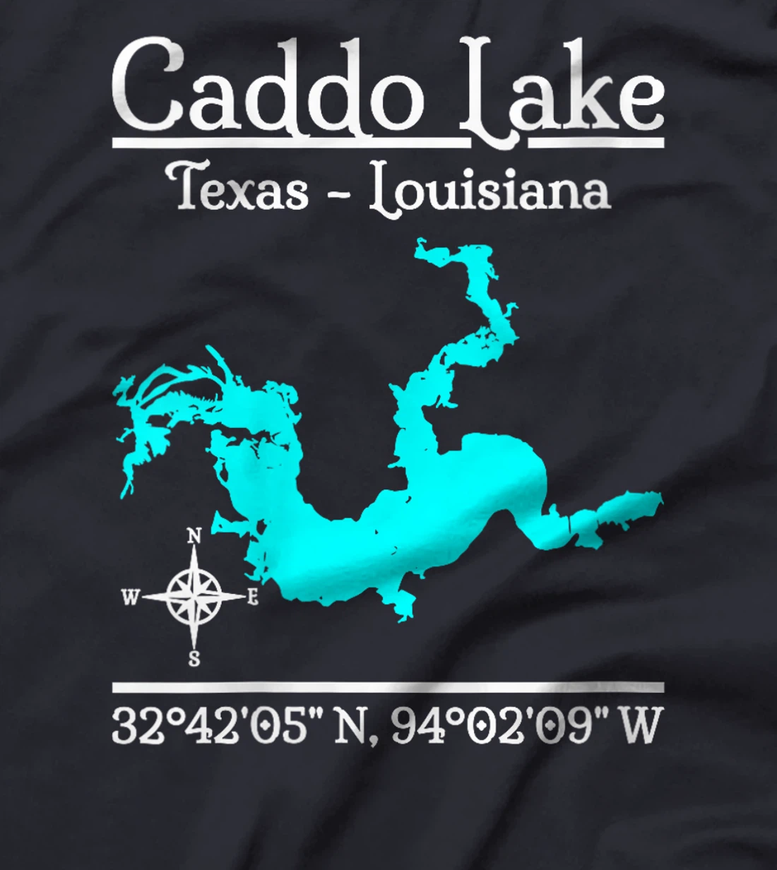 Womens Caddo Lake - Texas - Louisiana T-Shirt
