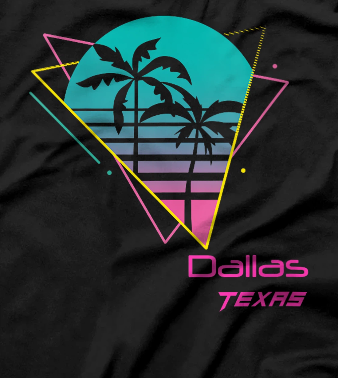 Womens Retro Dallas Texas T-Shirt