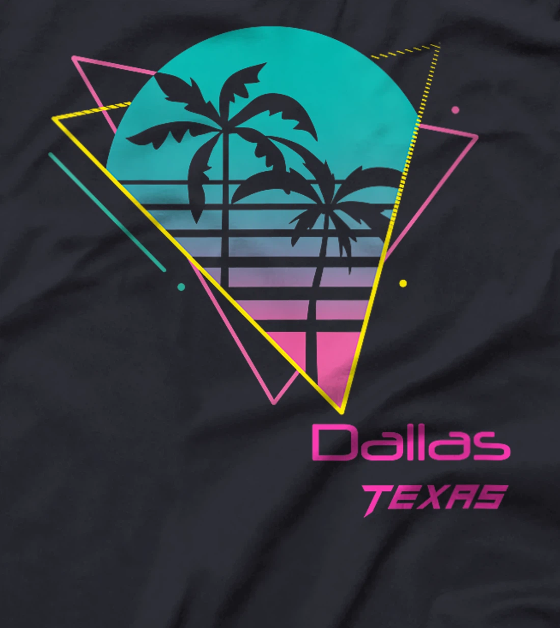 Womens Retro Dallas Texas T-Shirt
