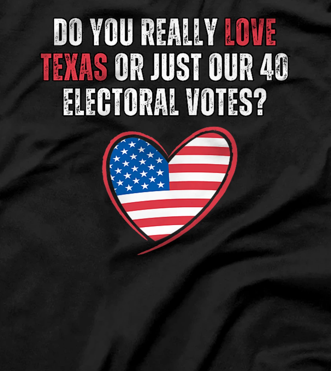 Texas Electoral Votes 2024 USA Election America vote design Premium T-Shirt