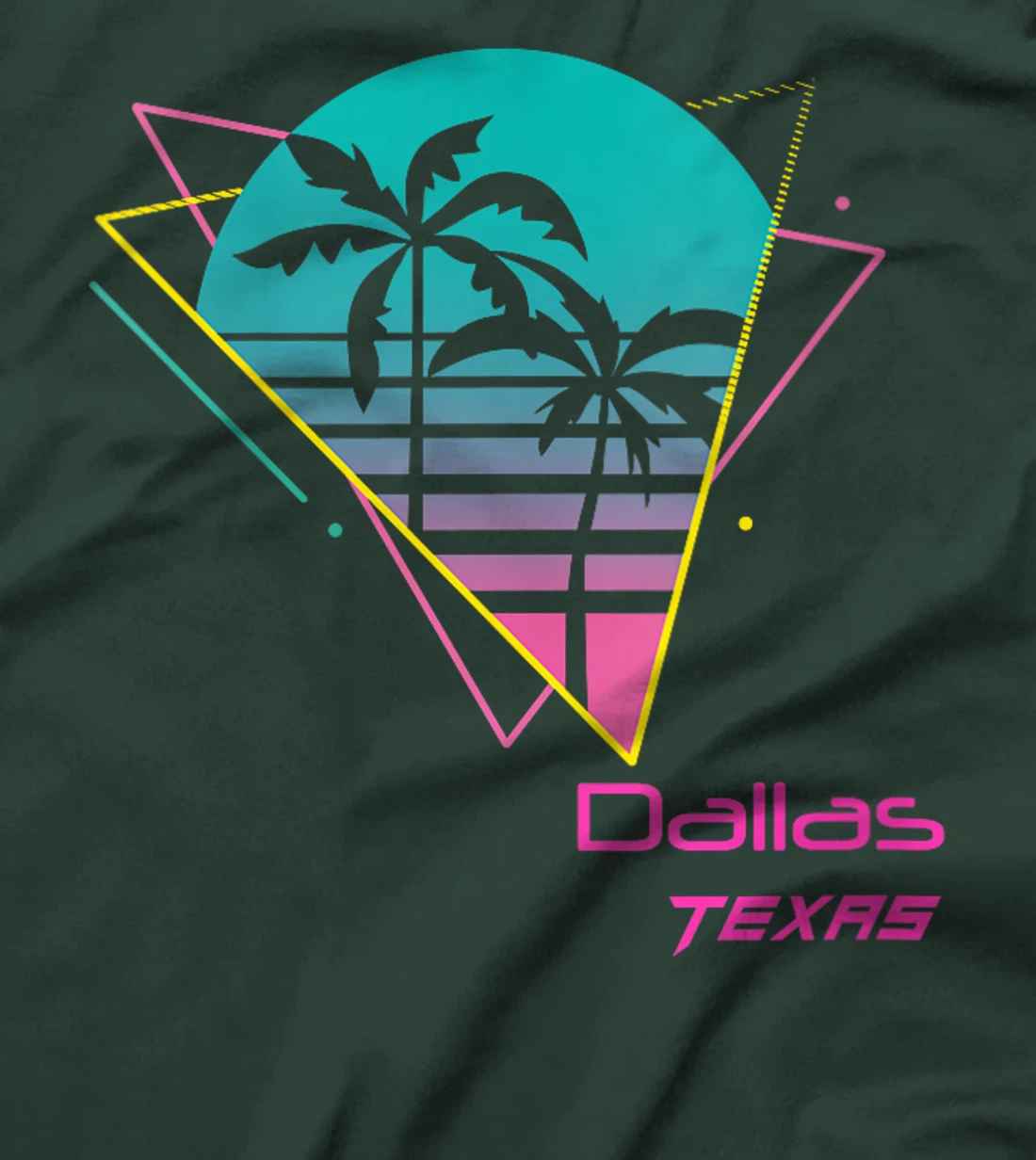 Womens Retro Dallas Texas T-Shirt