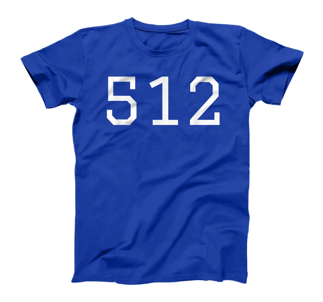 Womens 512 Area Code for Texas Austin TX 512 T-Shirt