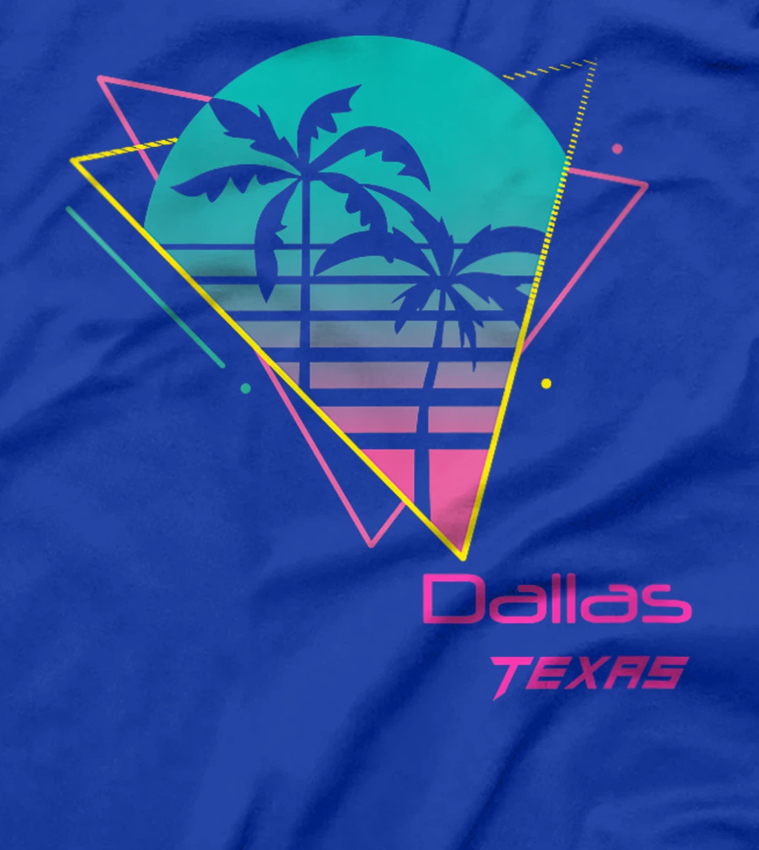 Womens Retro Dallas Texas T-Shirt
