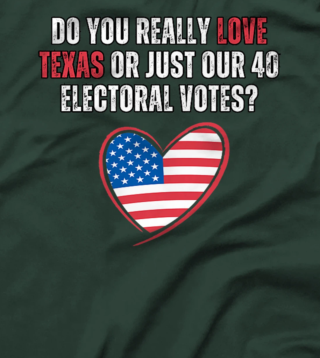 Texas Electoral Votes 2024 USA Election America vote design Premium T-Shirt