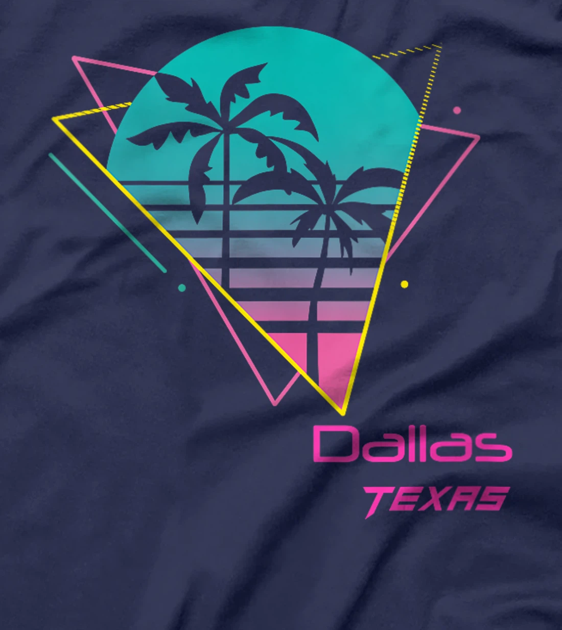 Womens Retro Dallas Texas T-Shirt
