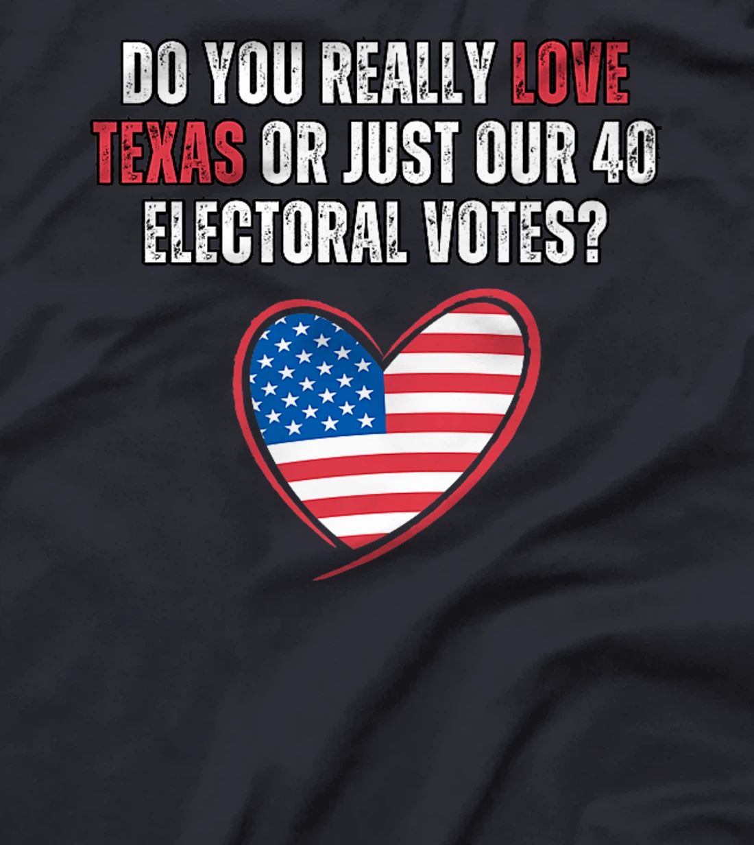 Texas Electoral Votes 2024 USA Election America vote design Premium T-Shirt