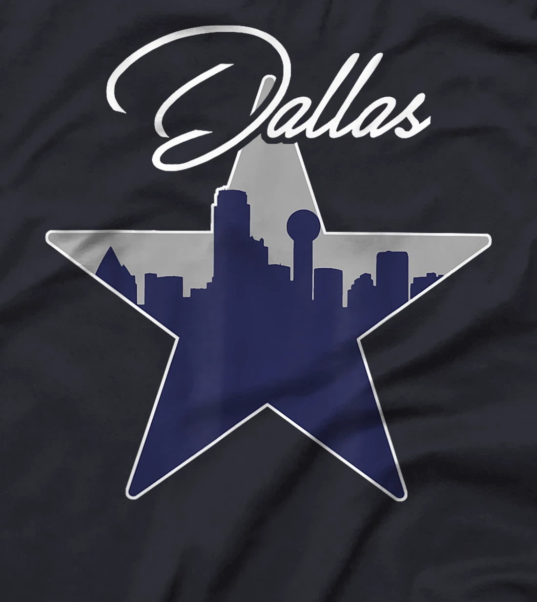 Dallas Texas Skyline Vintage Est 1841 T-Shirt