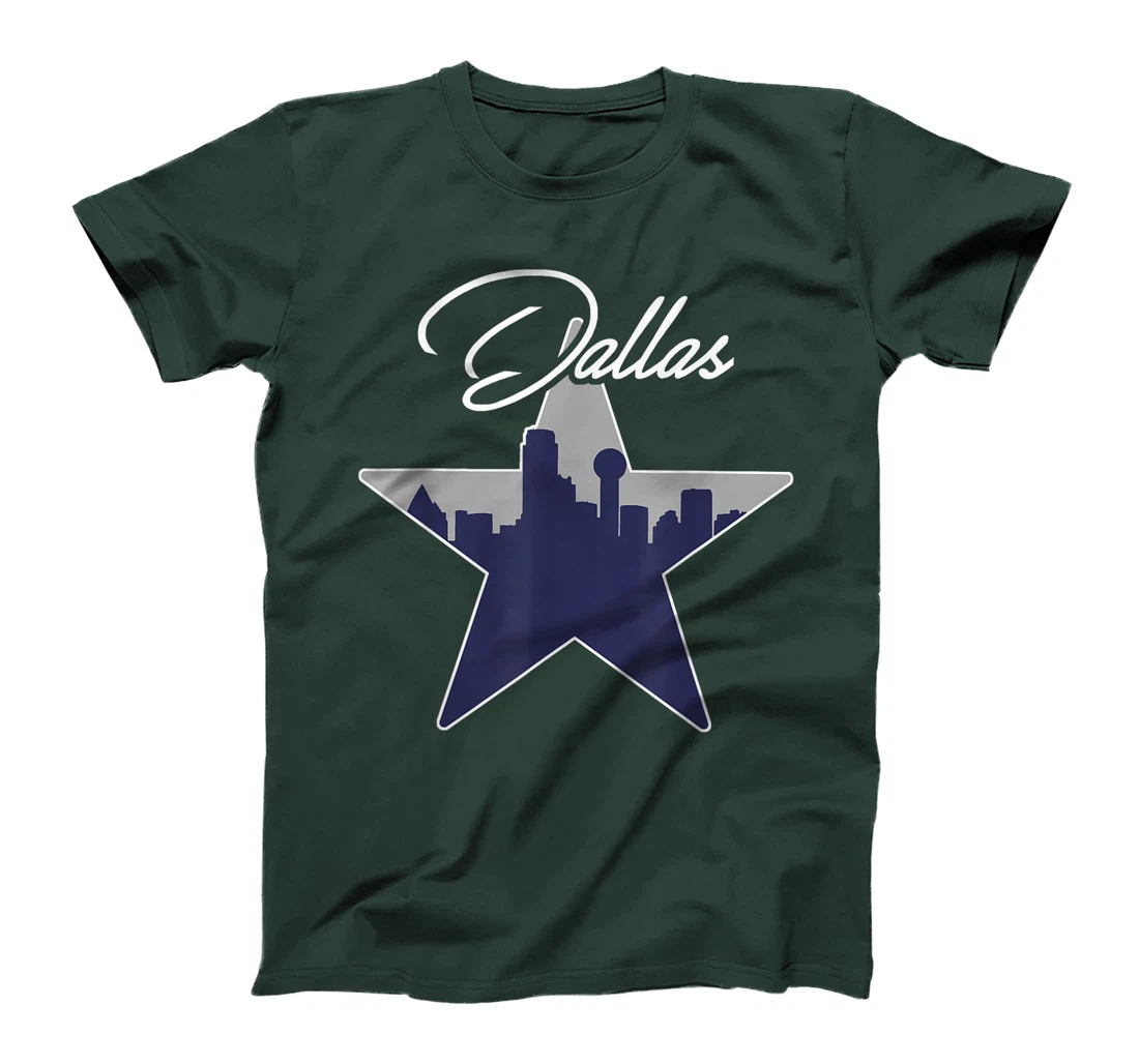 Dallas Texas Skyline Vintage Est 1841 T-Shirt
