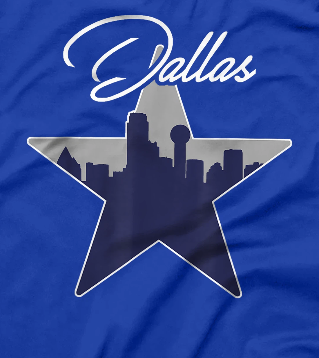 Dallas Texas Skyline Vintage Est 1841 T-Shirt