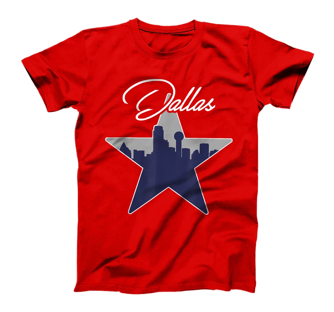 Dallas Texas Skyline Vintage Est 1841 T-Shirt