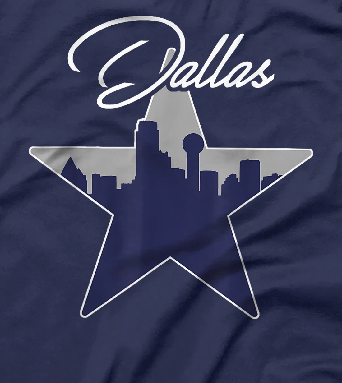 Dallas Texas Skyline Vintage Est 1841 T-Shirt