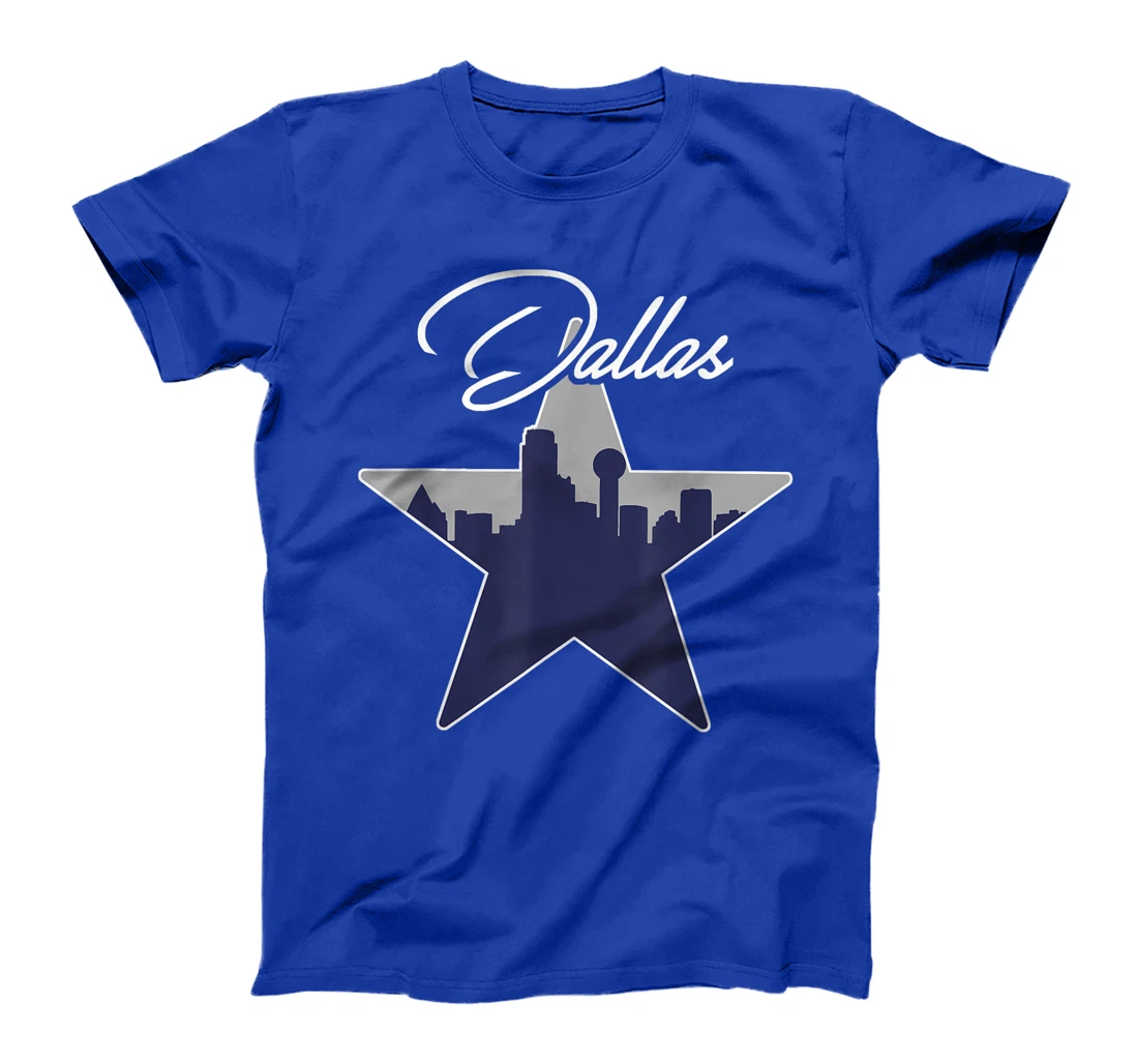 Dallas Texas Skyline Vintage Est 1841 T-Shirt