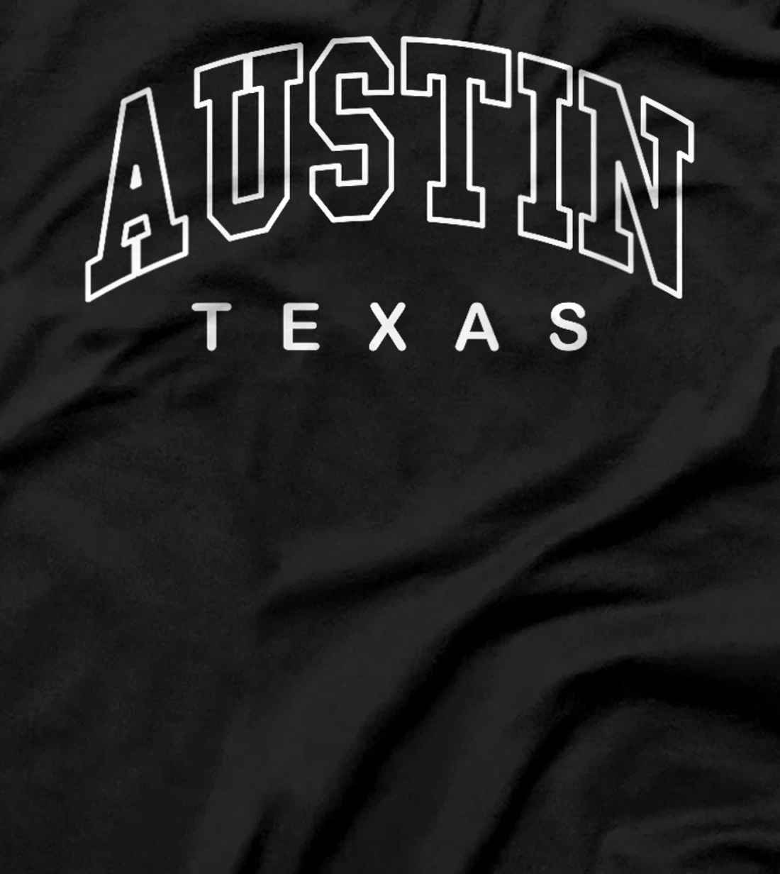 Womens Austin - Texas - Minimalistic Throwback Design - Classic T-Shirt
