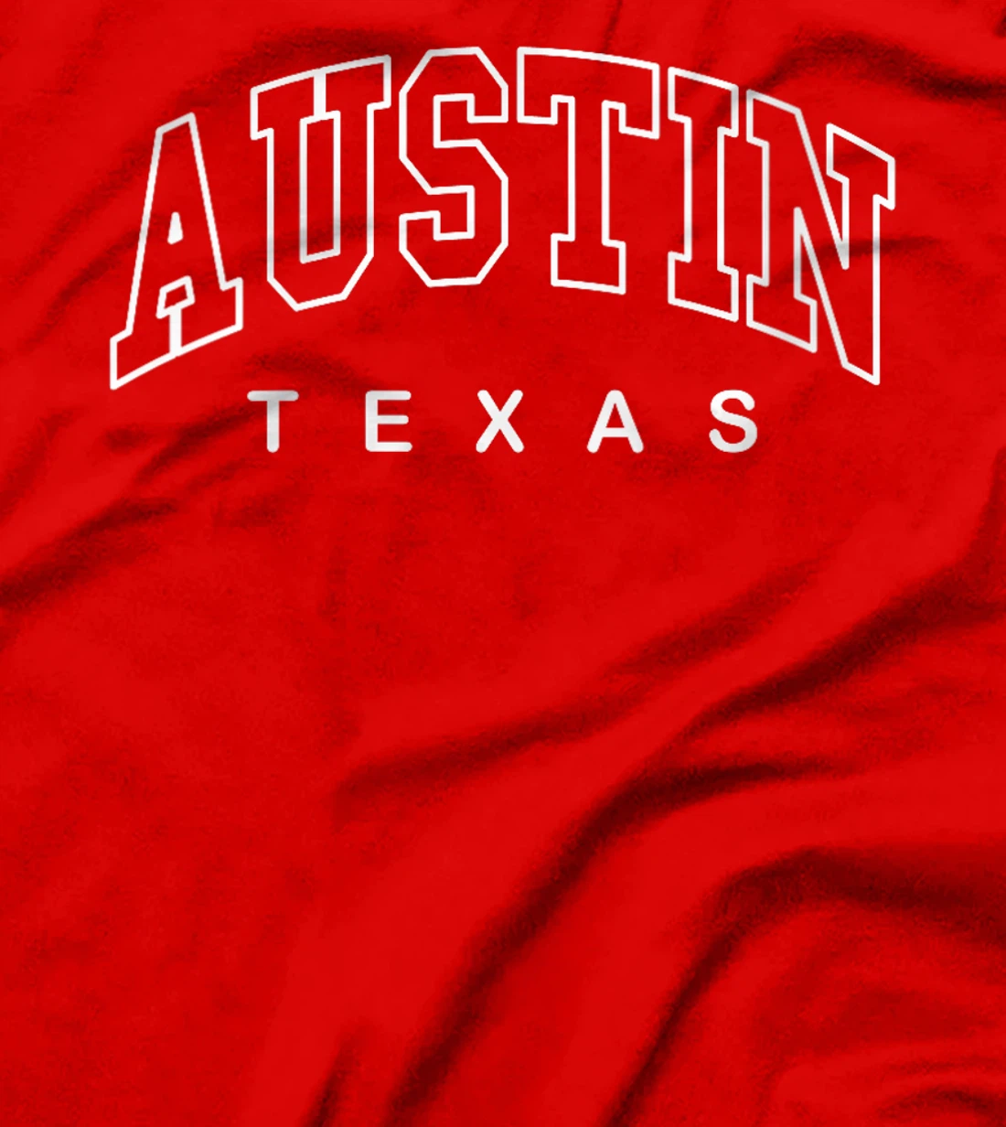 Womens Austin - Texas - Minimalistic Throwback Design - Classic T-Shirt