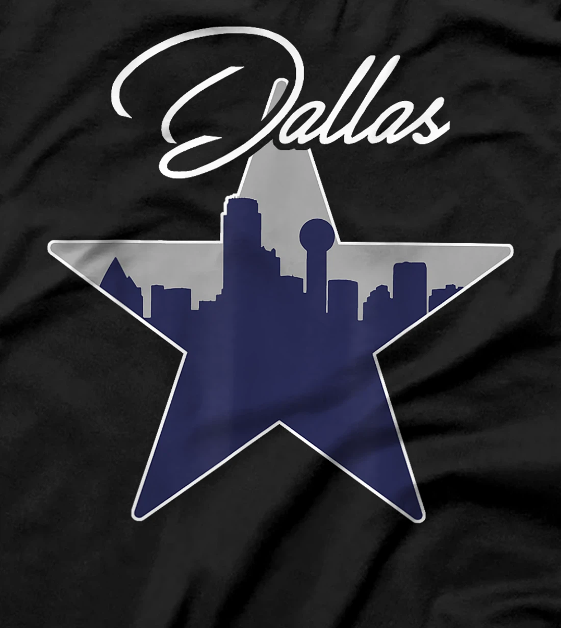 Dallas Texas Skyline Vintage Est 1841 T-Shirt