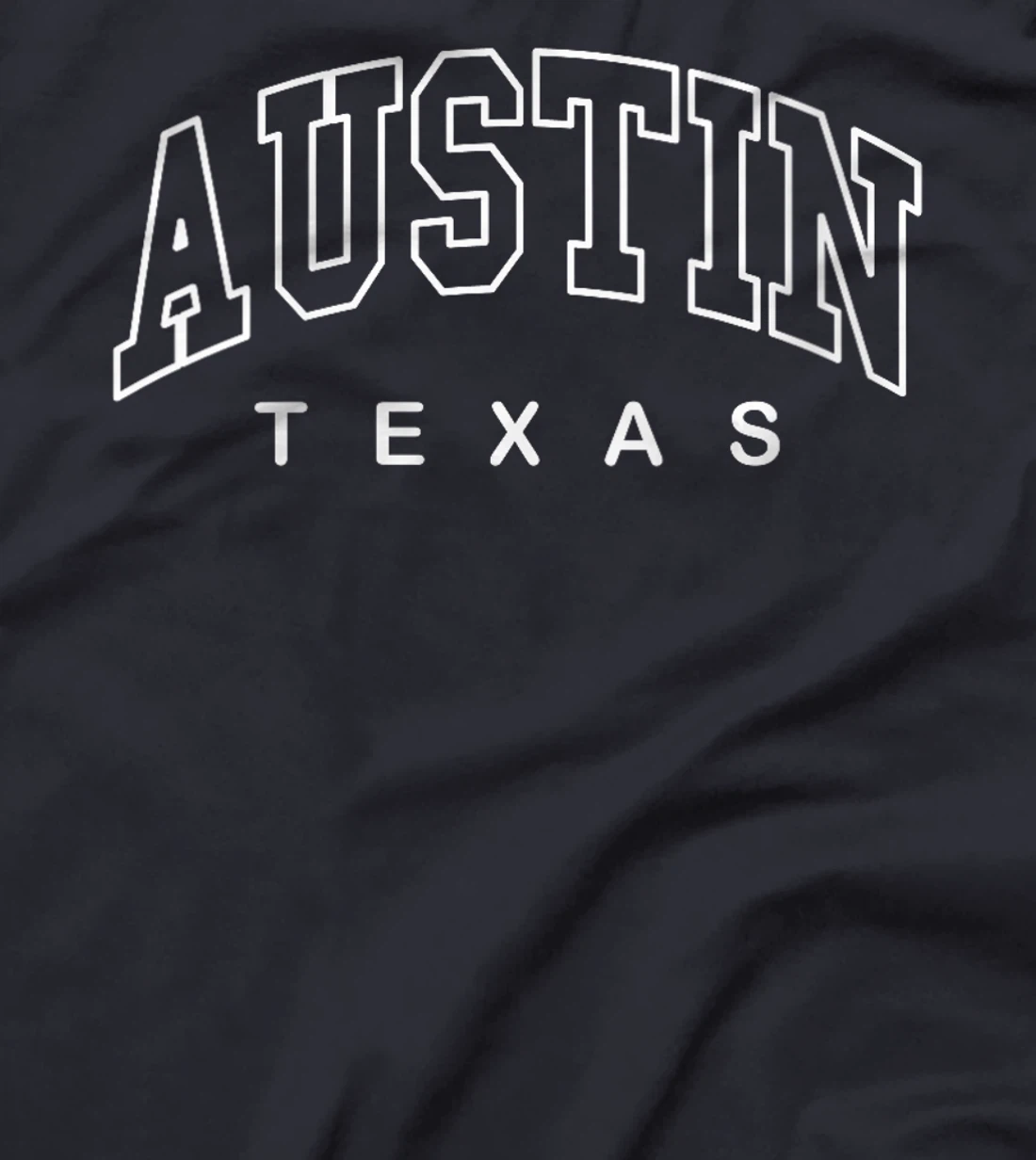 Womens Austin - Texas - Minimalistic Throwback Design - Classic T-Shirt