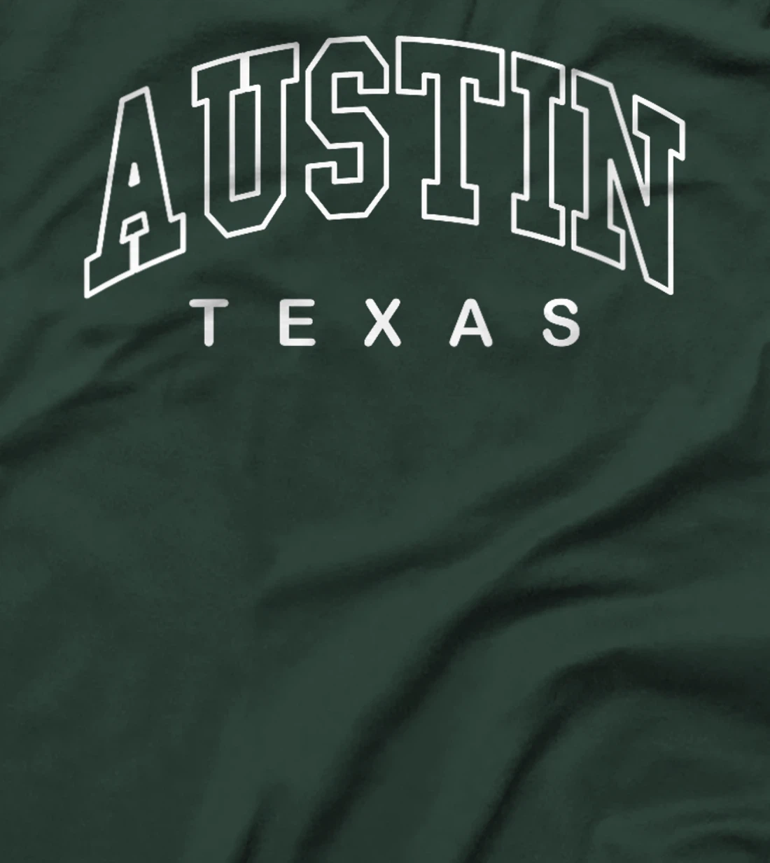 Womens Austin - Texas - Minimalistic Throwback Design - Classic T-Shirt
