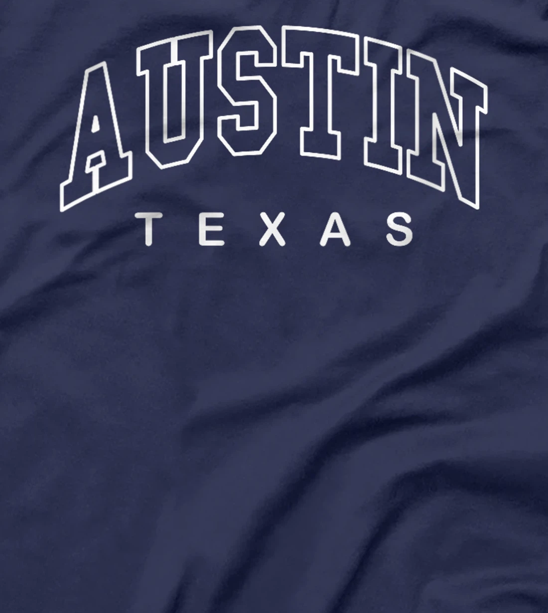 Womens Austin - Texas - Minimalistic Throwback Design - Classic T-Shirt