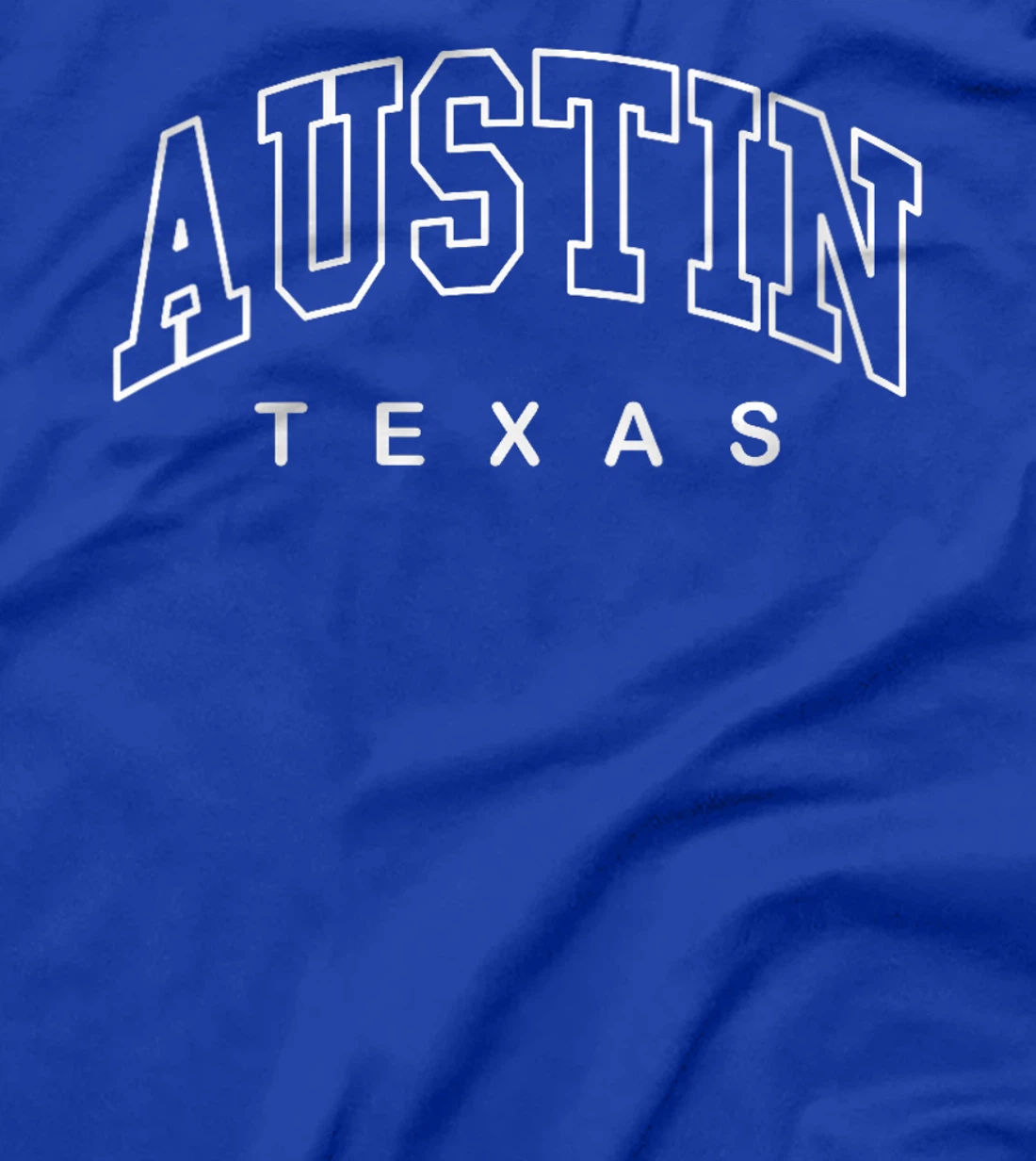 Womens Austin - Texas - Minimalistic Throwback Design - Classic T-Shirt