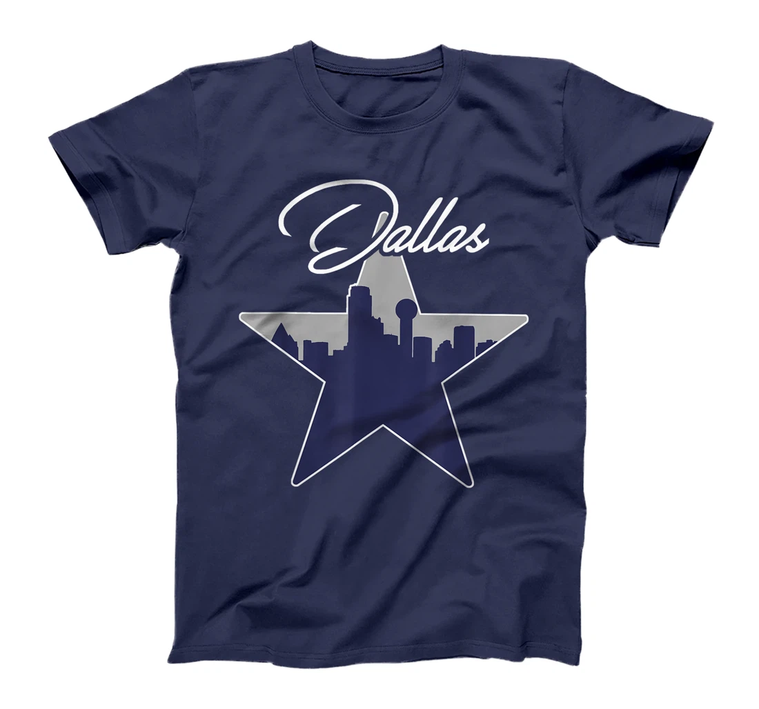 Dallas Texas Skyline Vintage Est 1841 T-Shirt