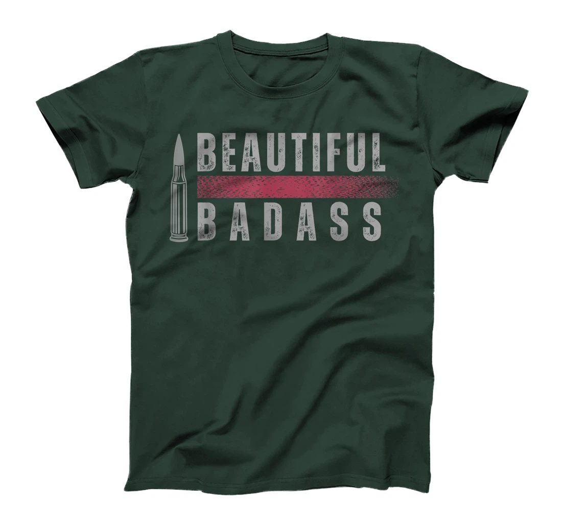Style Beautiful Badass US Veterans day T-Shirt