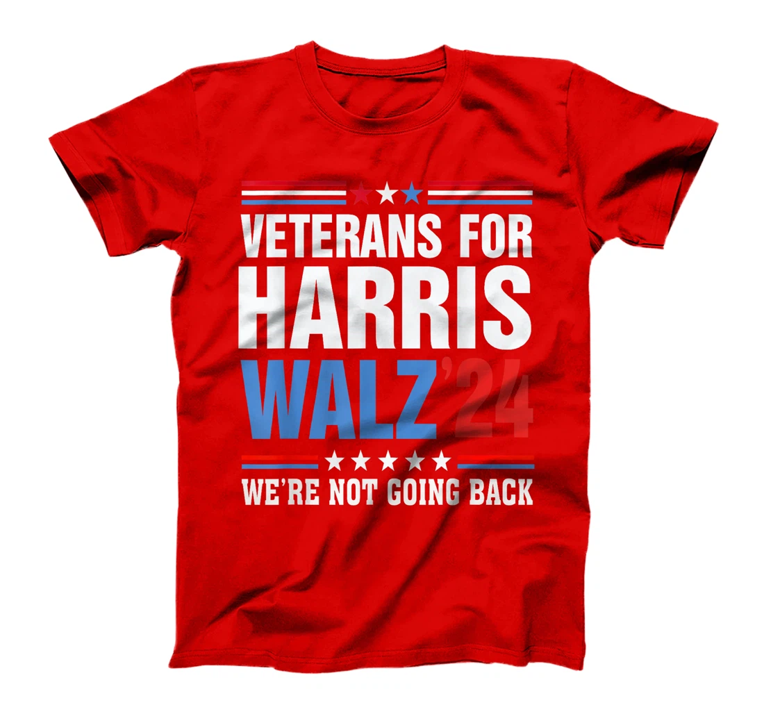 Veterans For Harris Walz 2024 Harris Waltz T-Shirt