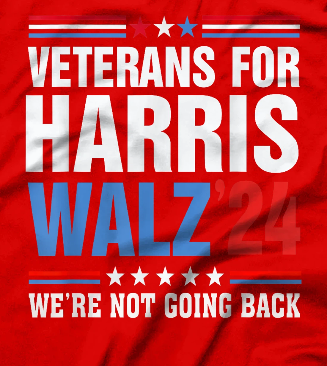Veterans For Harris Walz 2024 Harris Waltz T-Shirt