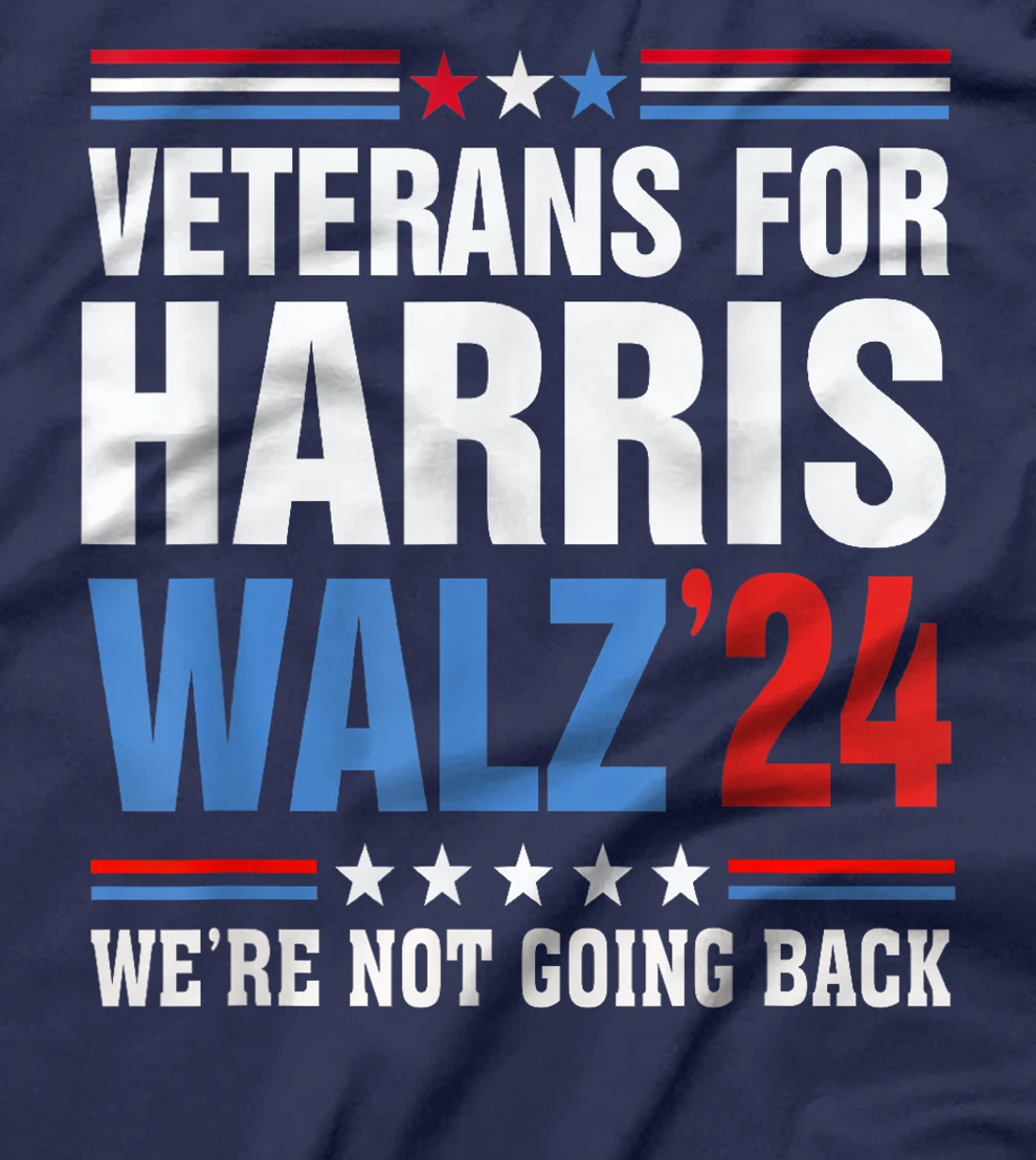 Veterans For Harris Walz 2024 Harris Waltz T-Shirt