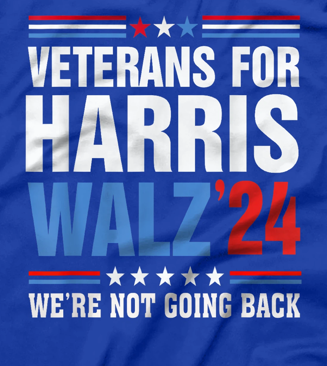 Veterans For Harris Walz 2024 Harris Waltz T-Shirt