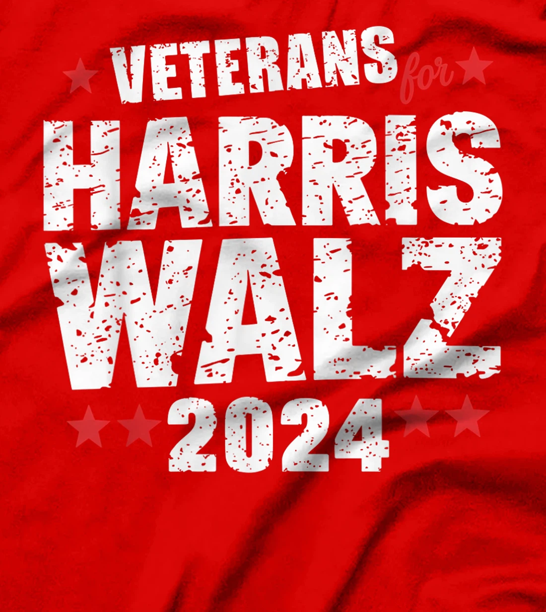 Veterans for Harris Waltz 2024 T-Shirt