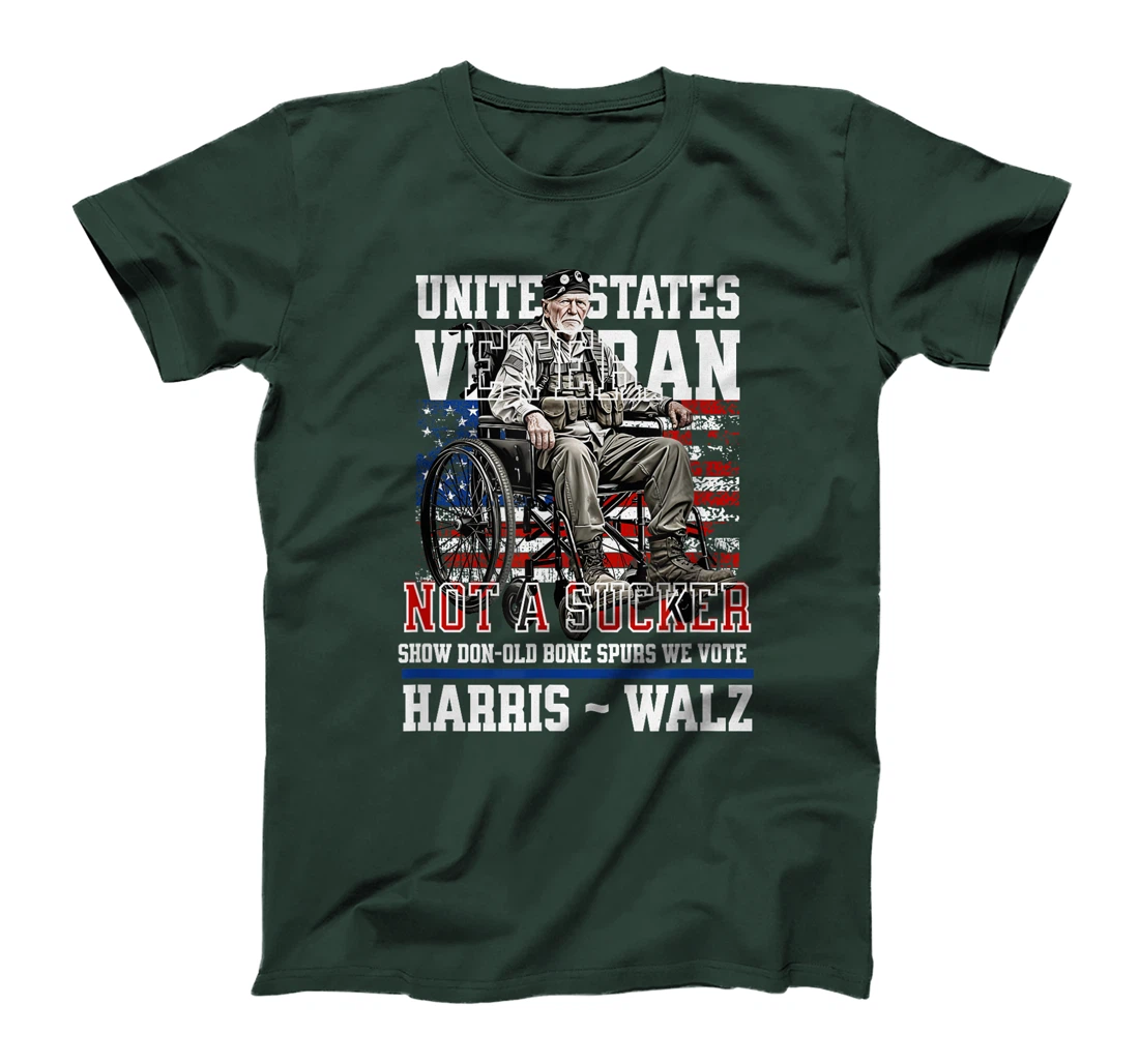 Veterans for Harris Walz 2024 Vietnam Vets against Trump T-Shirt