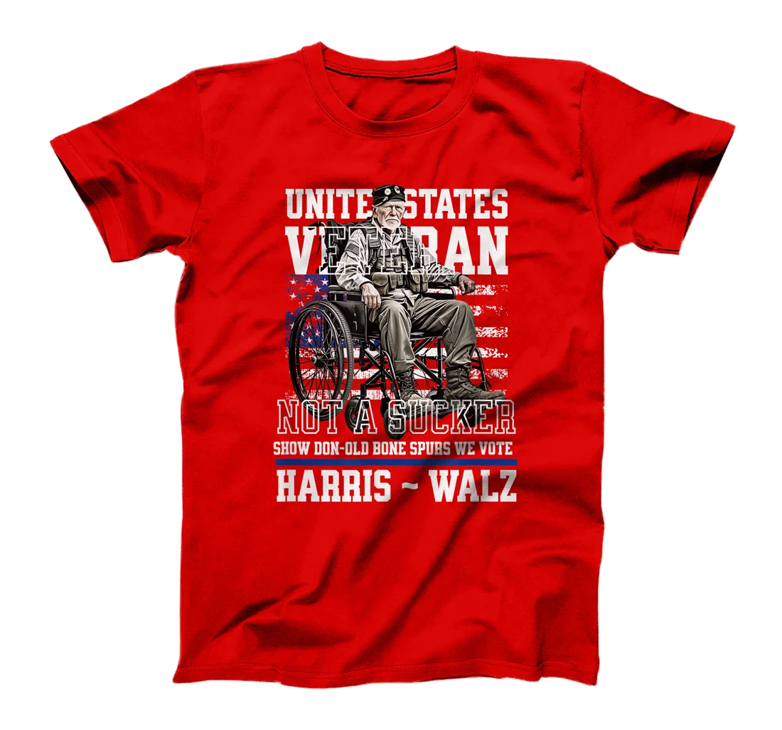 Veterans for Harris Walz 2024 Vietnam Vets against Trump T-Shirt
