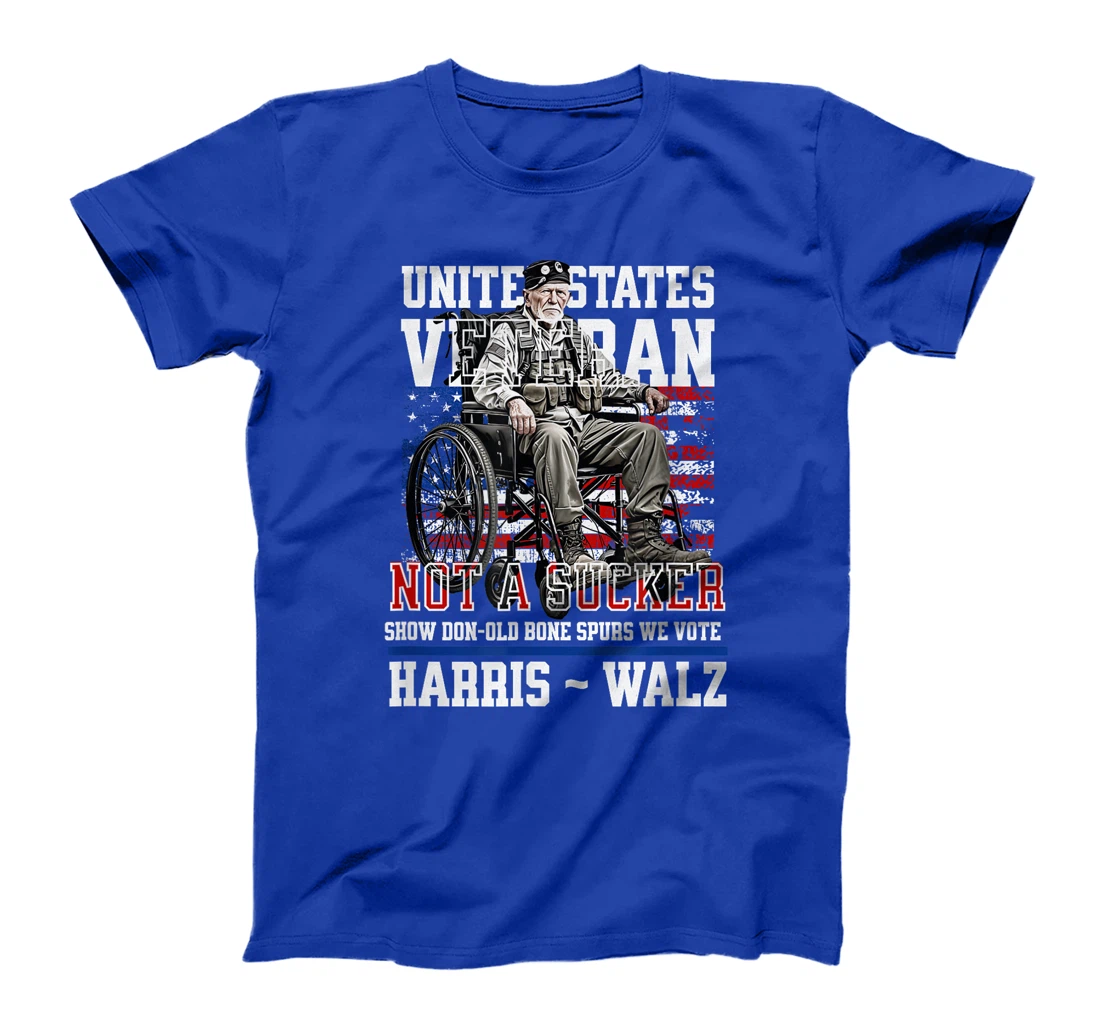 Veterans for Harris Walz 2024 Vietnam Vets against Trump T-Shirt