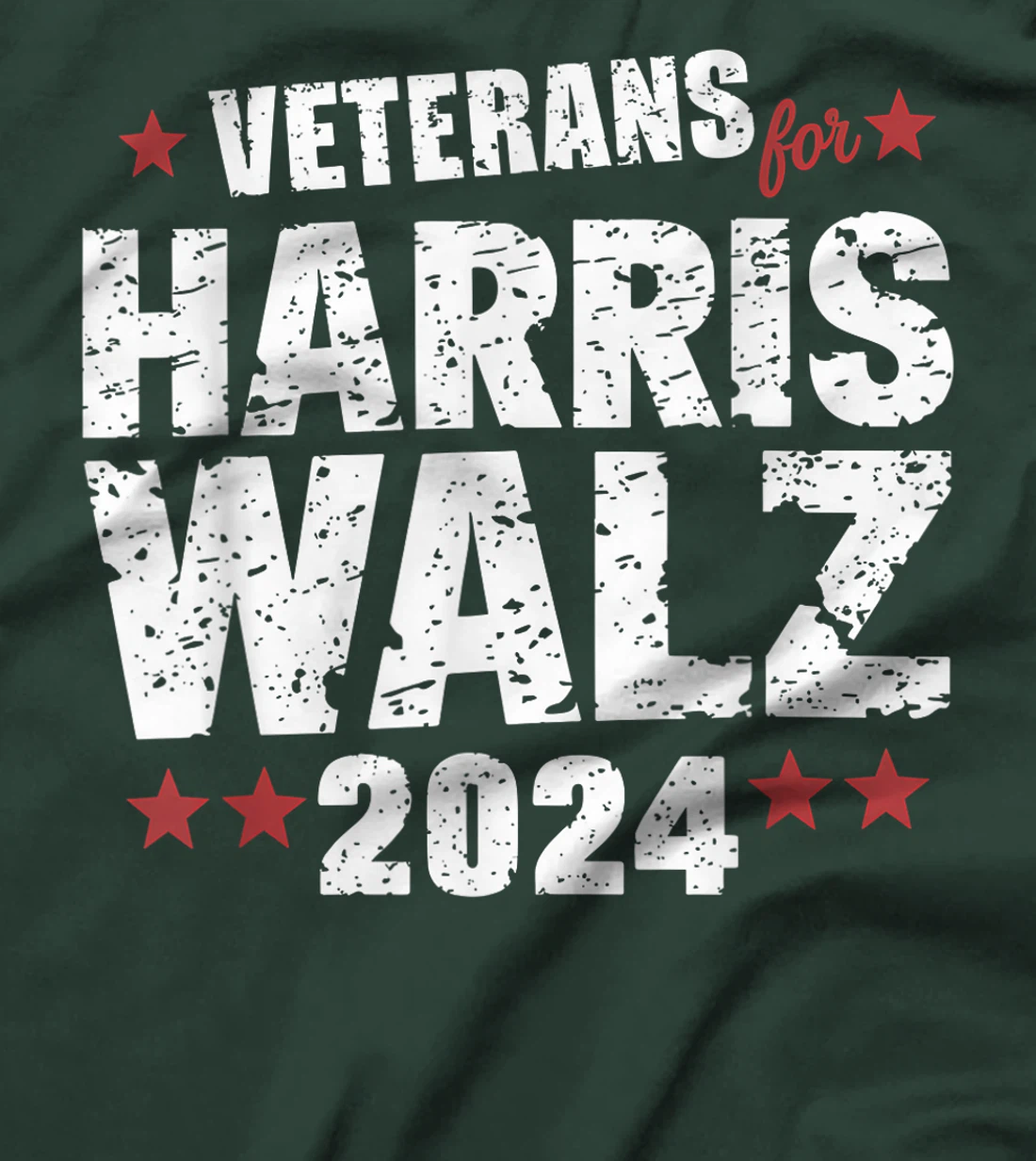 Veterans for Harris Waltz 2024 T-Shirt