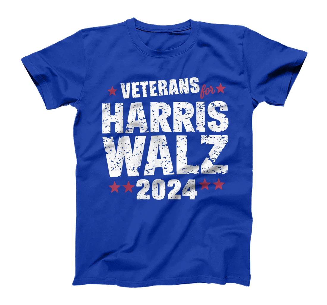 Veterans for Harris Waltz 2024 T-Shirt