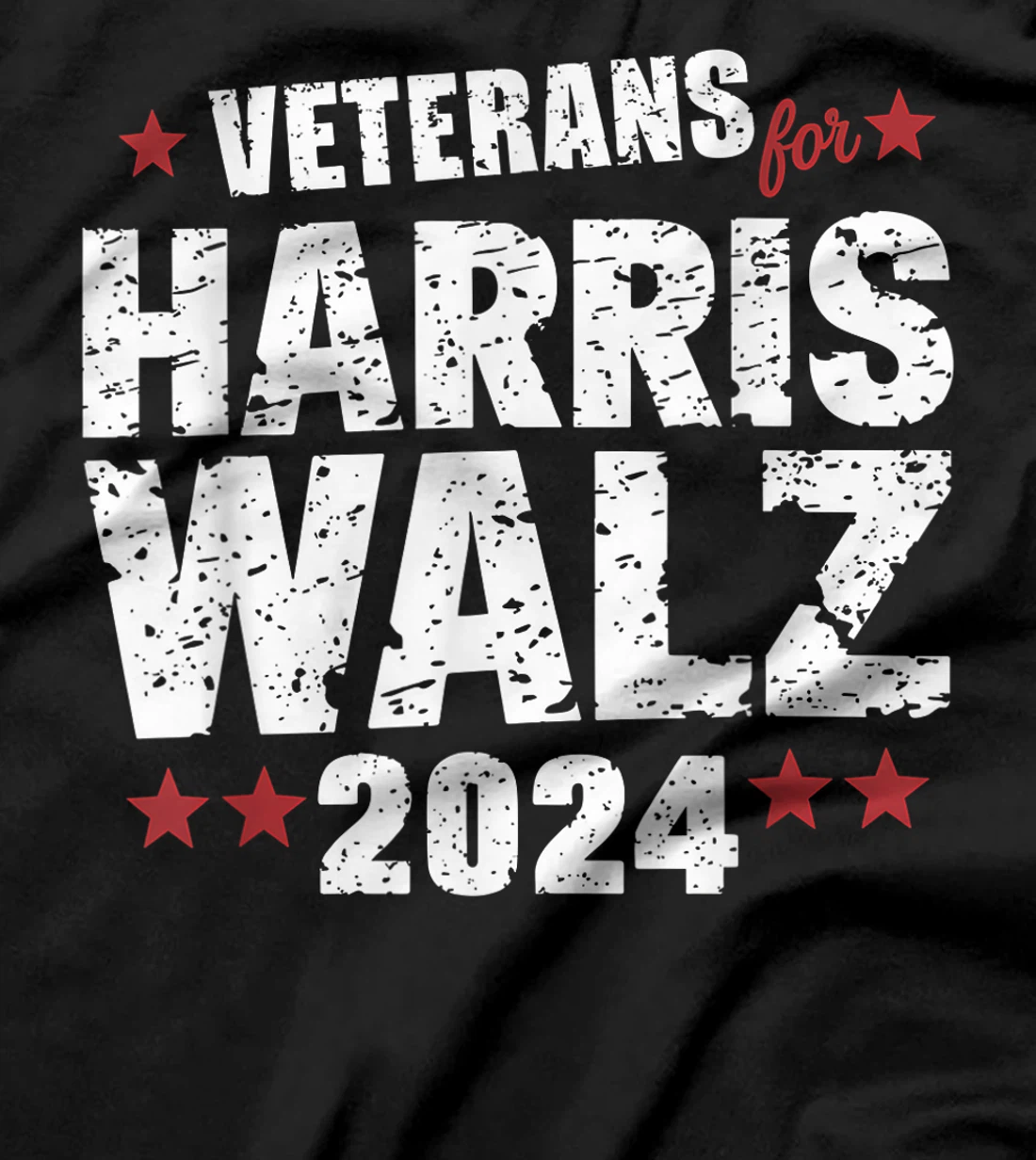 Veterans for Harris Waltz 2024 T-Shirt