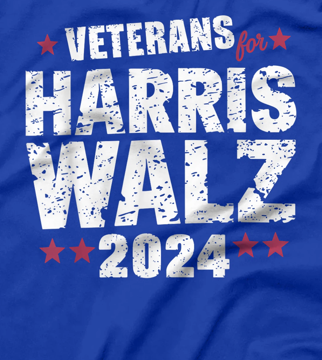 Veterans for Harris Waltz 2024 T-Shirt