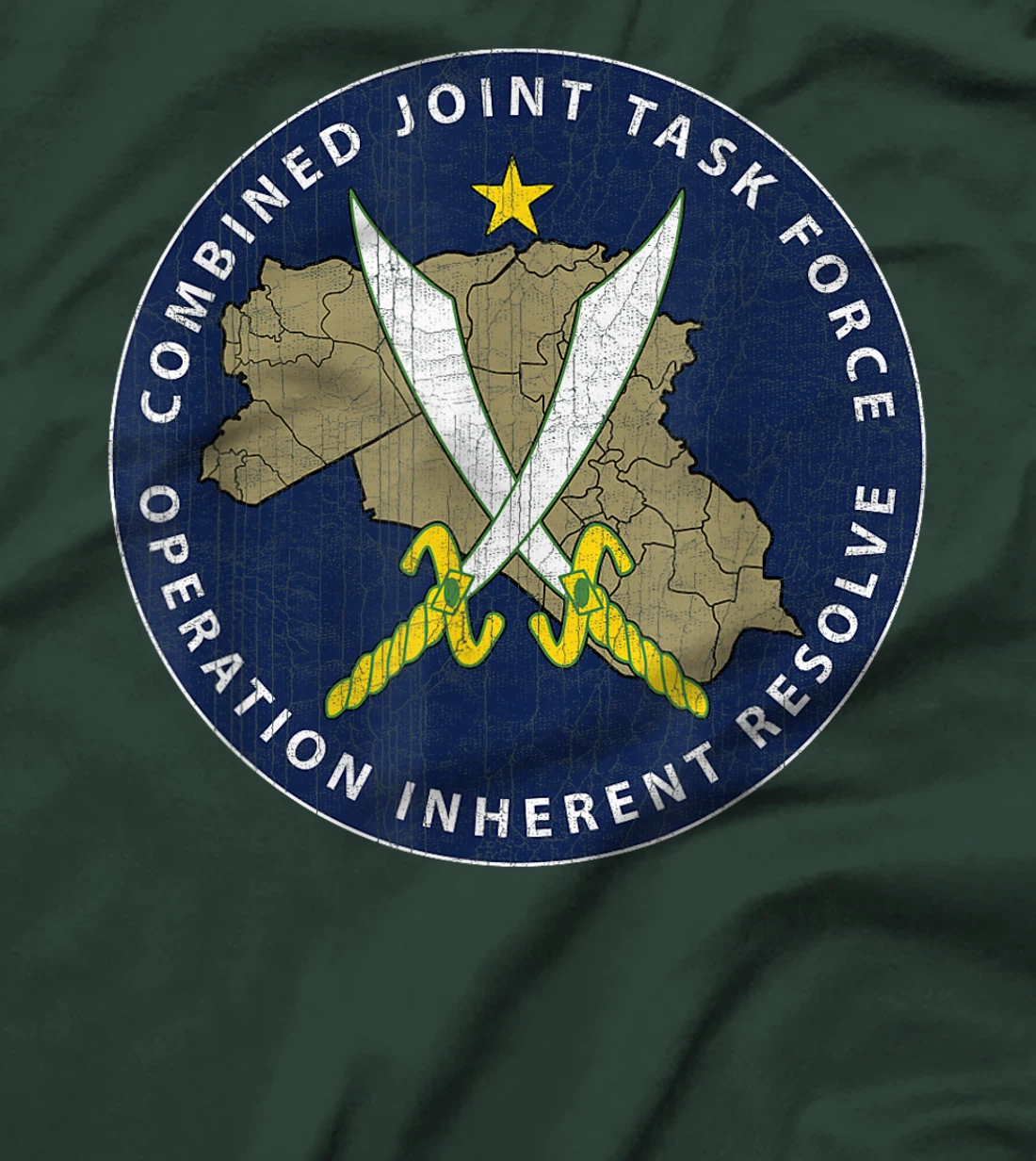 Womens Operation Inherent Resolve OIR Veteran Day Vintage Gifts T-Shirt