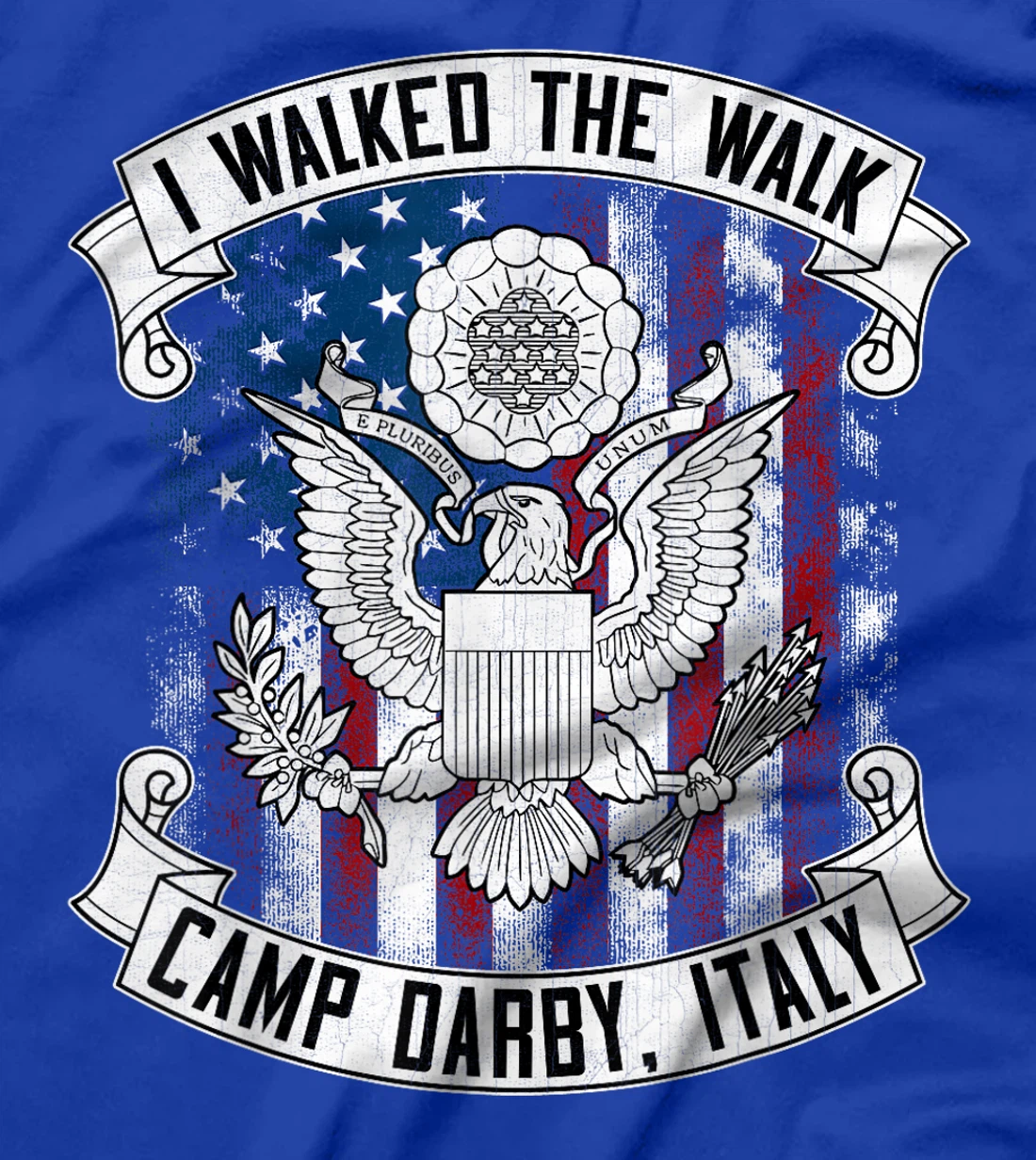 Camp Darby Italy US Military Base Veterans Day T-Shirt
