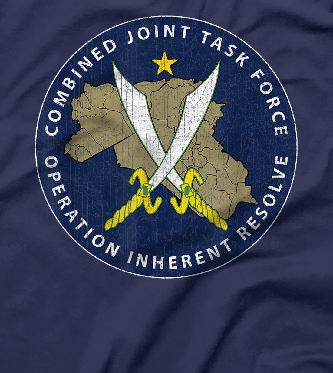 Womens Operation Inherent Resolve OIR Veteran Day Vintage Gifts T-Shirt