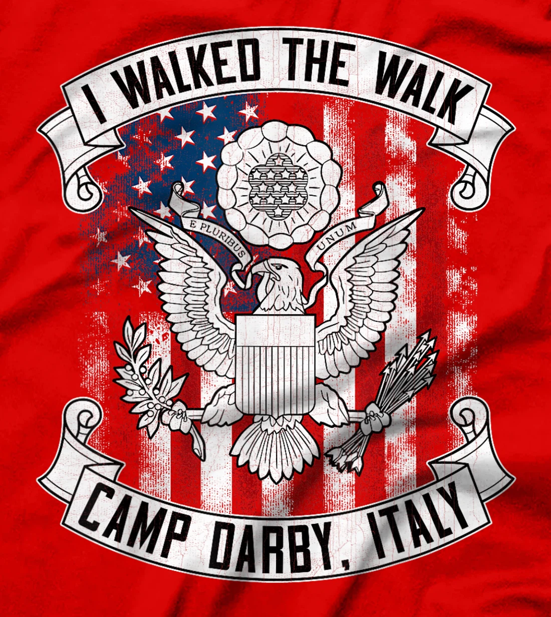 Camp Darby Italy US Military Base Veterans Day T-Shirt