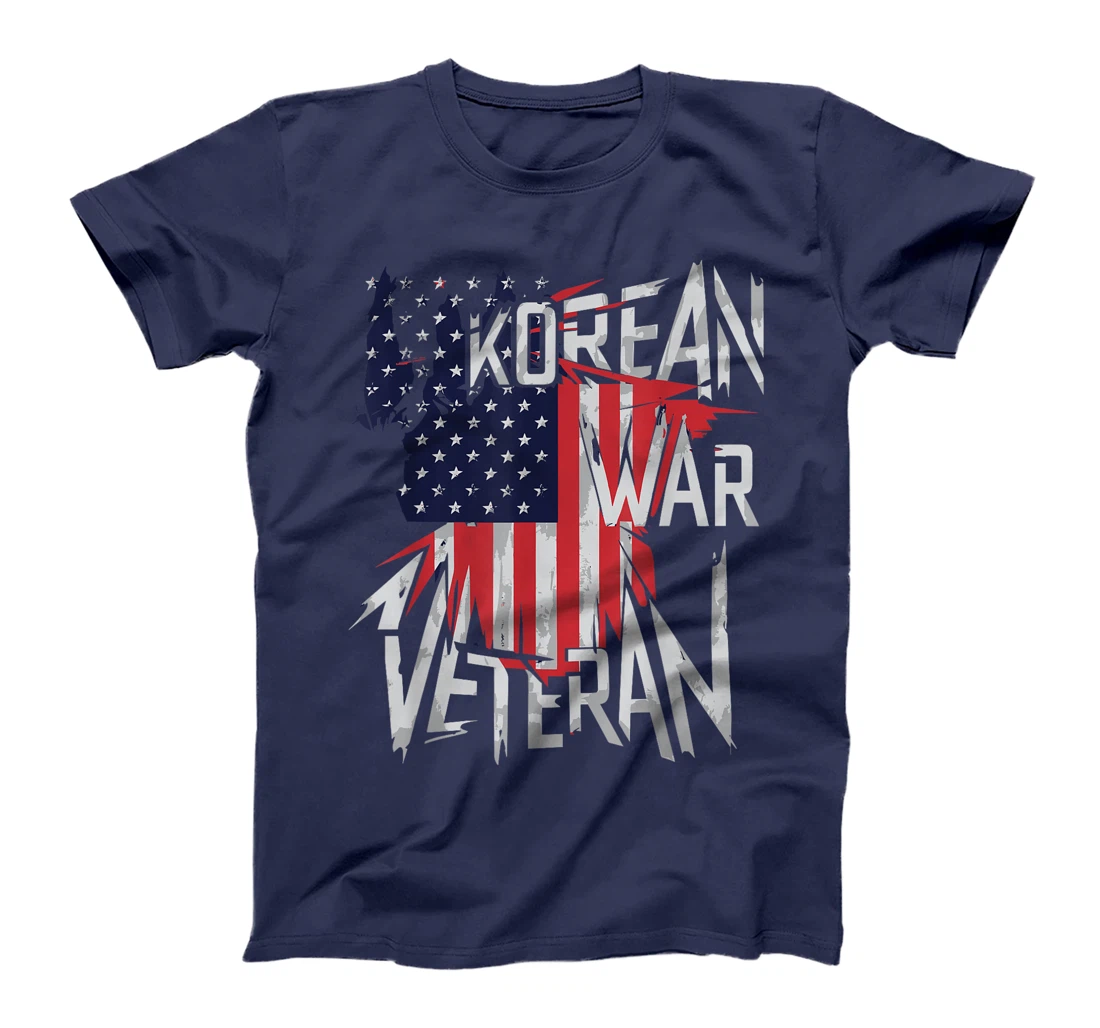 Womens Korean War Proud Veteran T-Shirt