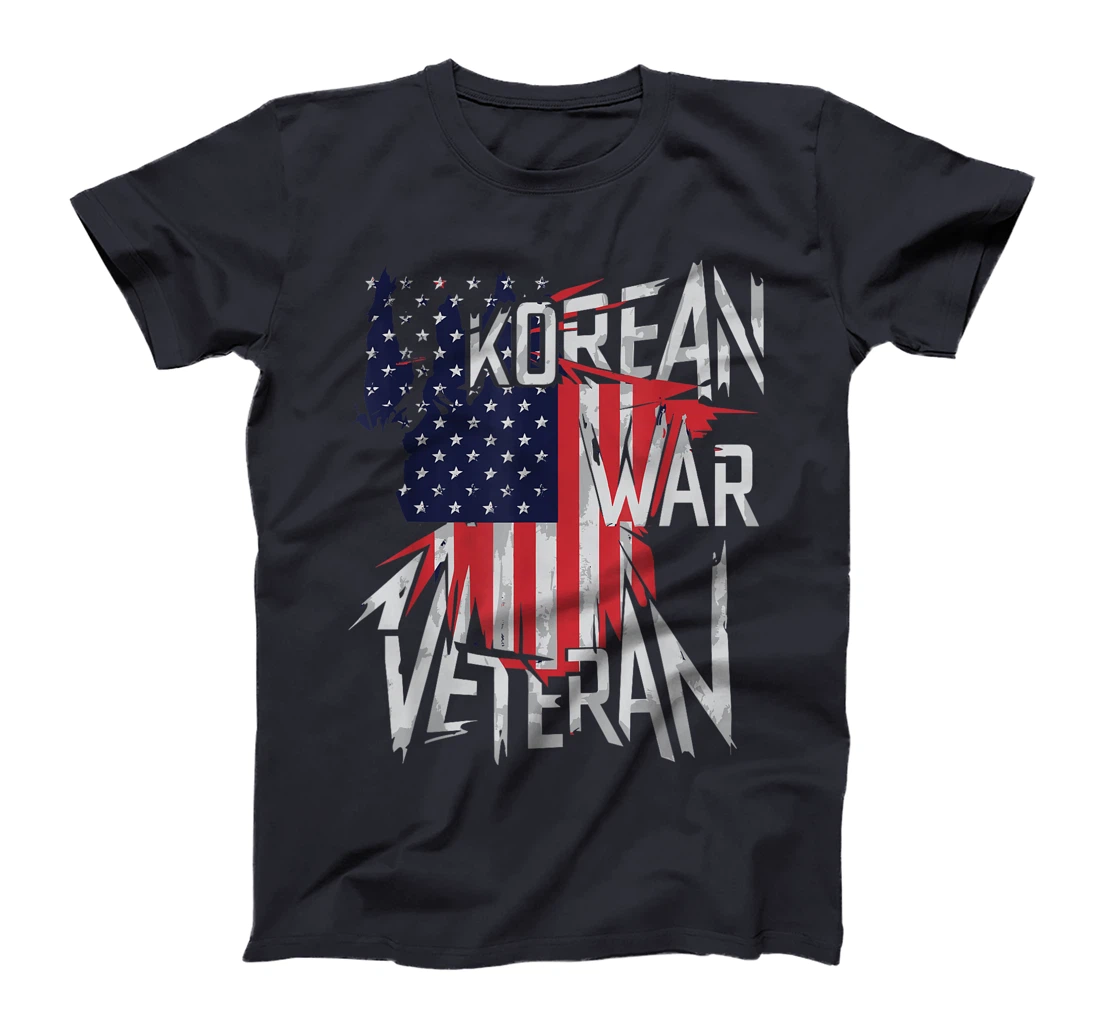 Womens Korean War Proud Veteran T-Shirt