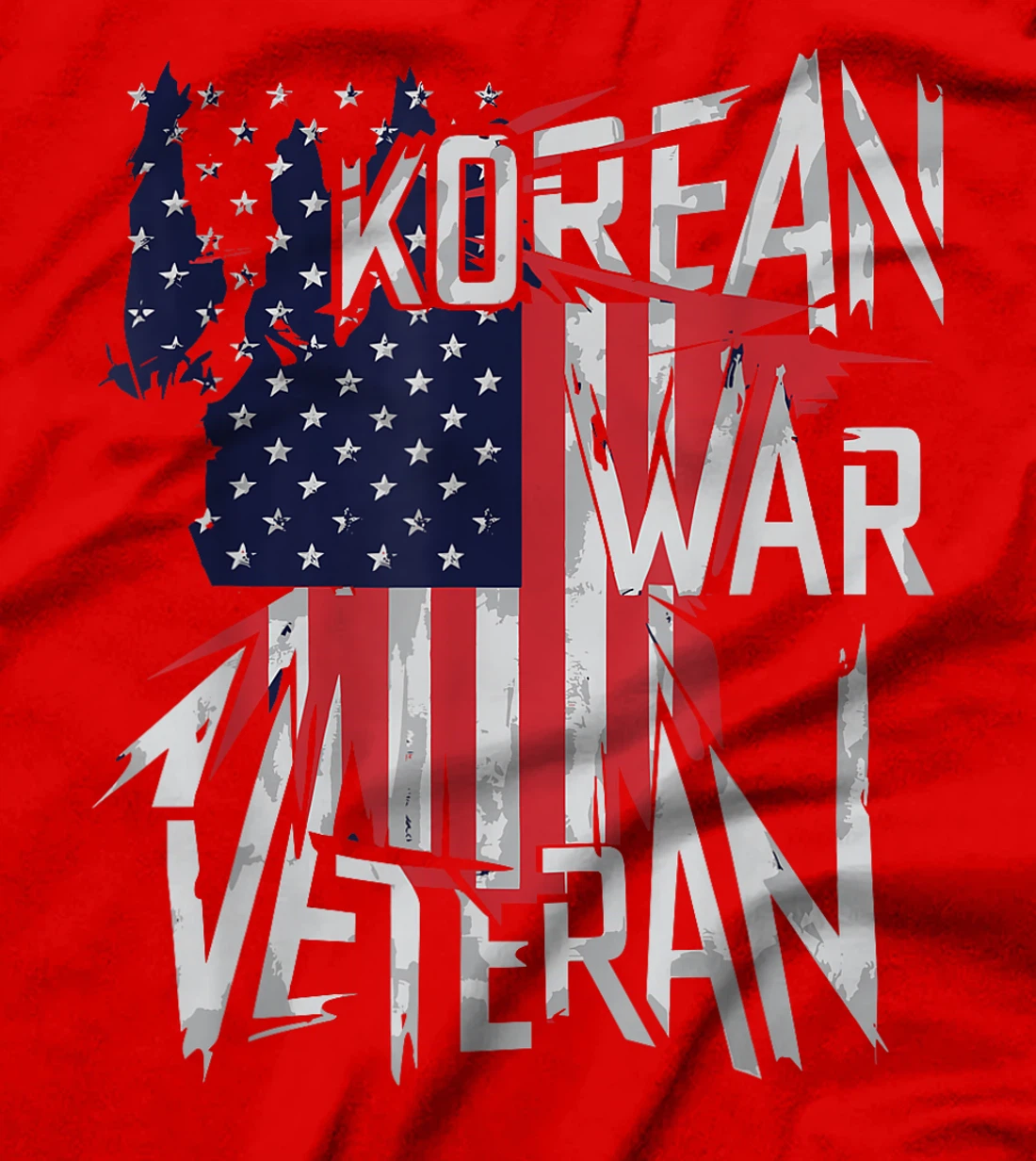 Womens Korean War Proud Veteran T-Shirt
