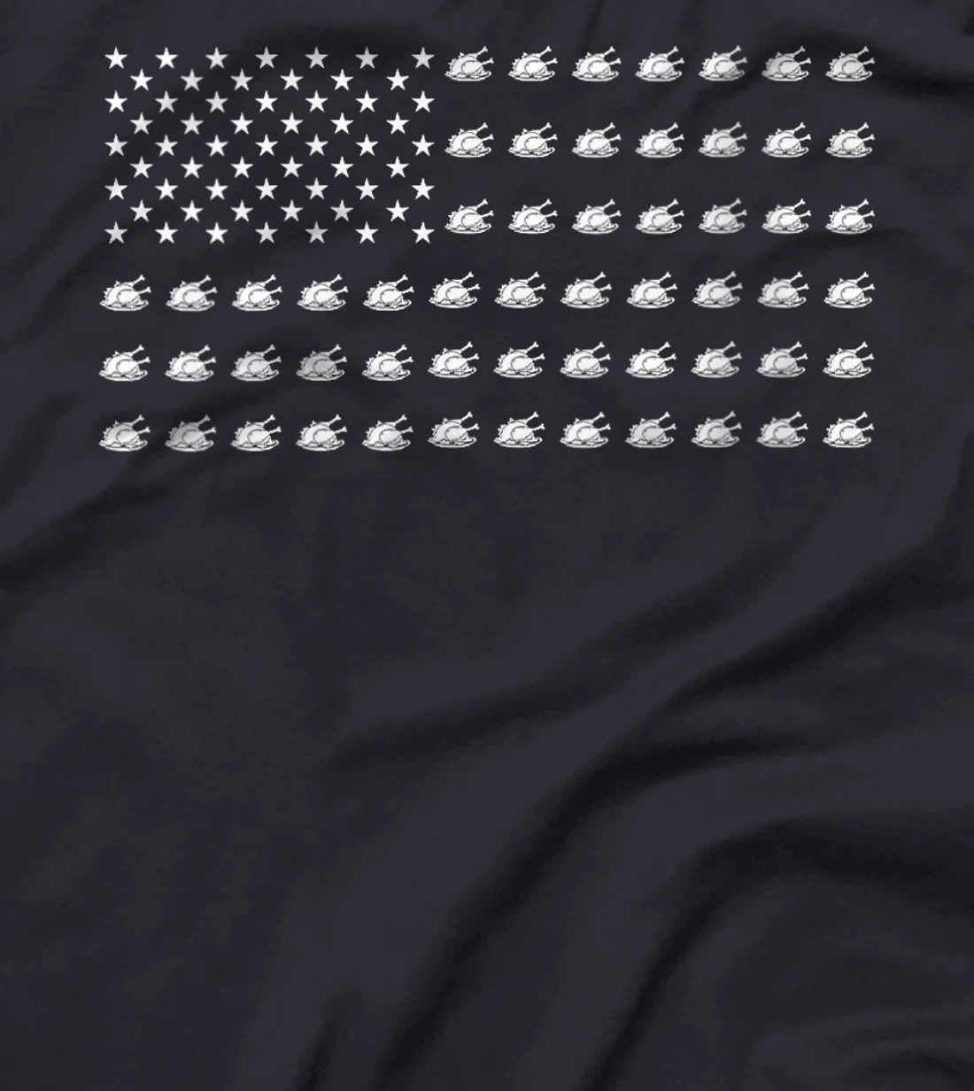 Womens American Flag Thanksgiving USA Patriotism Patriot Veteran T-Shirt