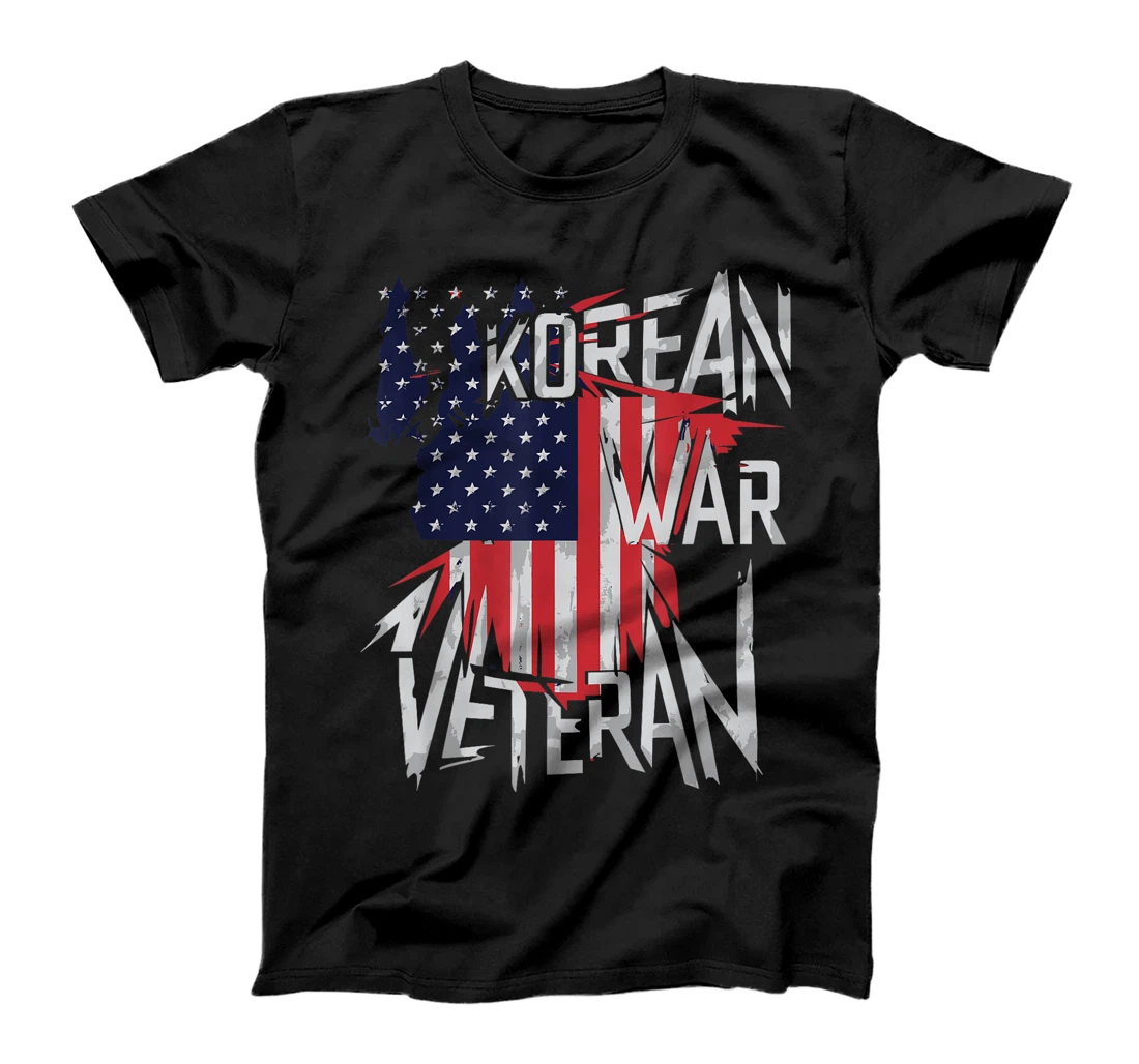Womens Korean War Proud Veteran T-Shirt